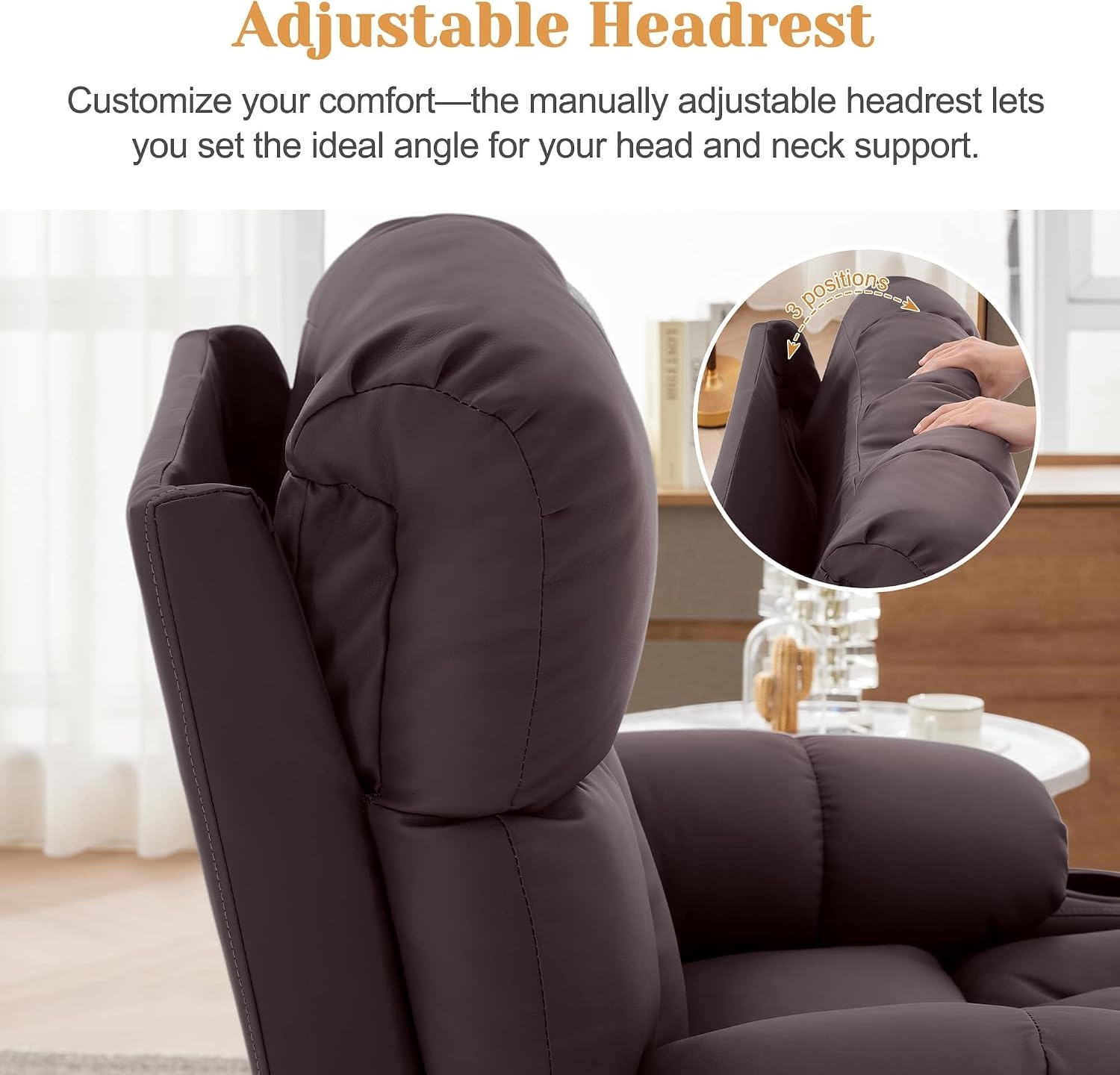 image:imageKorser Oversized Dual Motor Power Lift Recliner for Elderly with Massage and Heat Extra Wide Electric Recliner with Adjustable Headrest Lift Chair with Storebox Cupholder USB Ports Type C Black