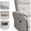 Korser Power Zero Gravity Recliner Chairs for Adults, Wall Hugger RV Recliner with USB & Type-C Charging Ports, Electric Power Recliner Chair for Living Room Home, Theater Seating, Bedroom(Beige)