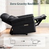 Korser Power Zero Gravity Recliner Chairs for Adults, Wall Hugger RV Recliner with USB & Type-C Charging Ports, Electric Power Recliner Chair for Living Room Home, Theater Seating, Bedroom(Grey)