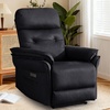 Korser Power Zero Gravity Recliner Chairs for Adults, Wall Hugger RV Recliner with USB & Type-C Charging Ports, Electric Power Recliner Chair for Living Room Home, Theater Seating, Bedroom(Black)