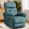 Korser Power Zero Gravity Recliner Chairs for Adults, Wall Hugger RV Recliner with USB & Type-C Charging Ports, Electric Power Recliner Chair for Living Room Home, Theater Seating, Bedroom(Teal)