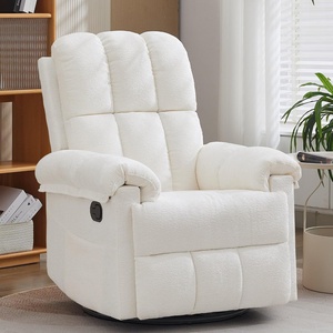 Korser Power Recliner Chair, Electric Recliners for Adults, Small Recliners for Small Spaces, Upholstered Recliner with USB & Type-C Charging Ports, Nursery Chair for Living Room, Chenille, Beige(Beige)