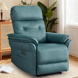 Korser Power Zero Gravity Recliner Chairs for Adults, Wall Hugger RV Recliner with USB & Type-C Charging Ports, Electric Power Recliner Chair for Living Room Home, Theater Seating, Bedroom(Teal)