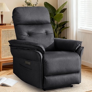 Korser Power Zero Gravity Recliner Chairs for Adults, Wall Hugger RV Recliner with USB & Type-C Charging Ports, Electric Power Recliner Chair for Living Room Home, Theater Seating, Bedroom(Grey)