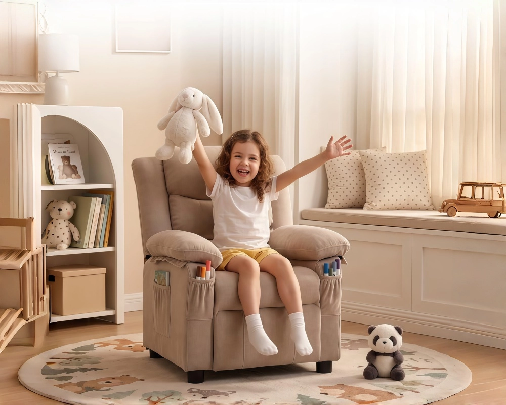 KORSER Recliner Chair with Heat and Massage and RelaxationFurniture