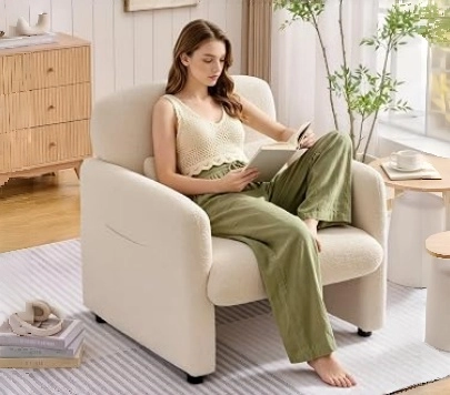 KORSER Recliner Chair with Heat and Massage and RelaxationFurniture
